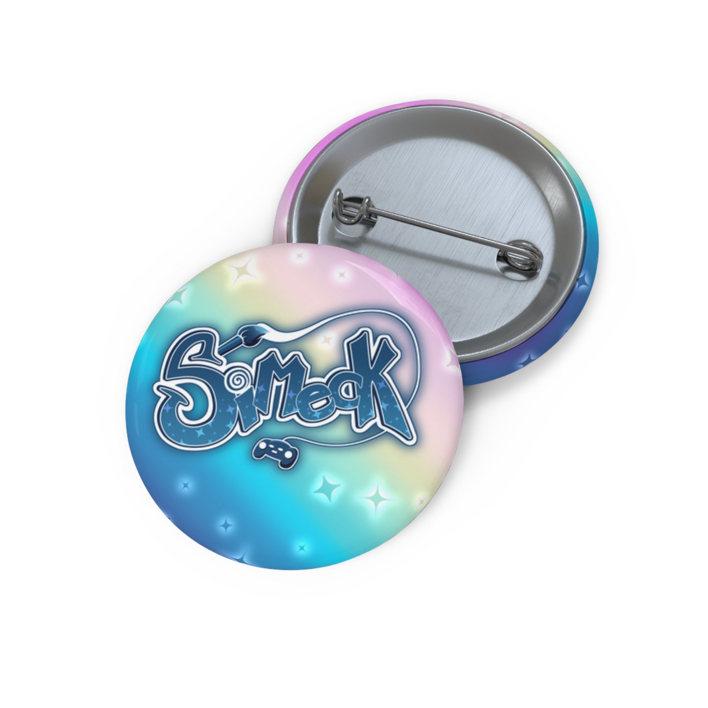 Simeck Retro Pin Button