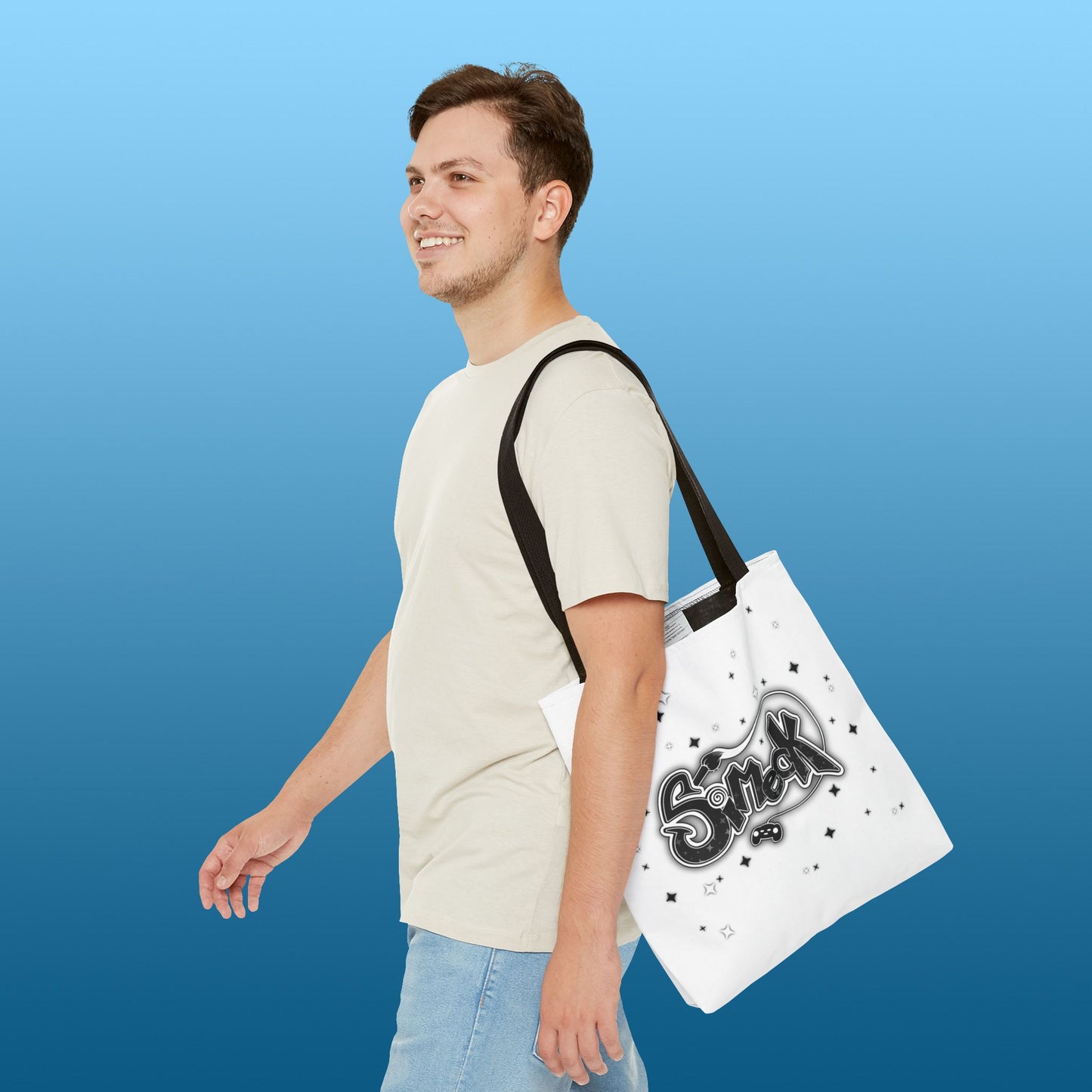 Simeck Black Tote Bag