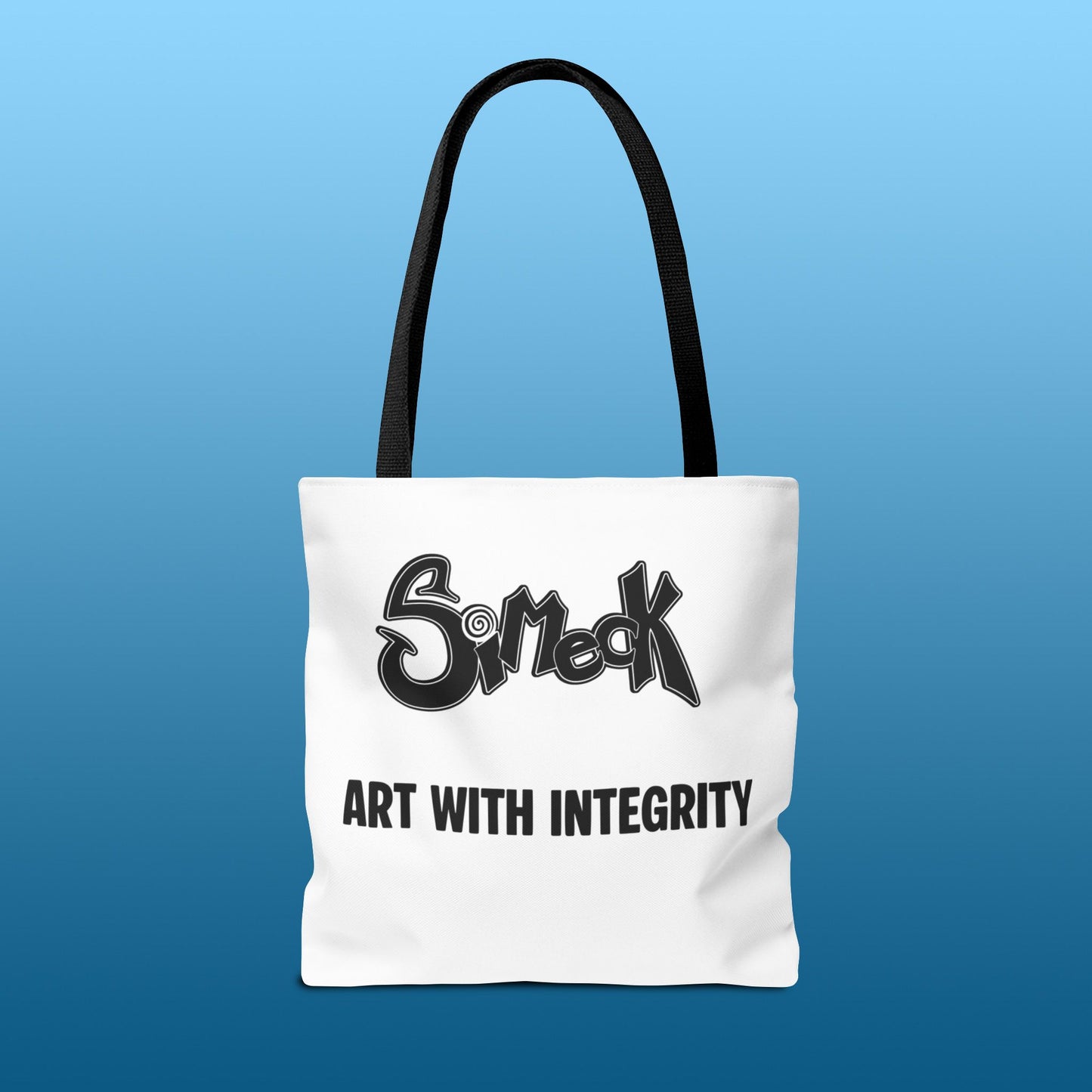 Simeck Black Tote Bag
