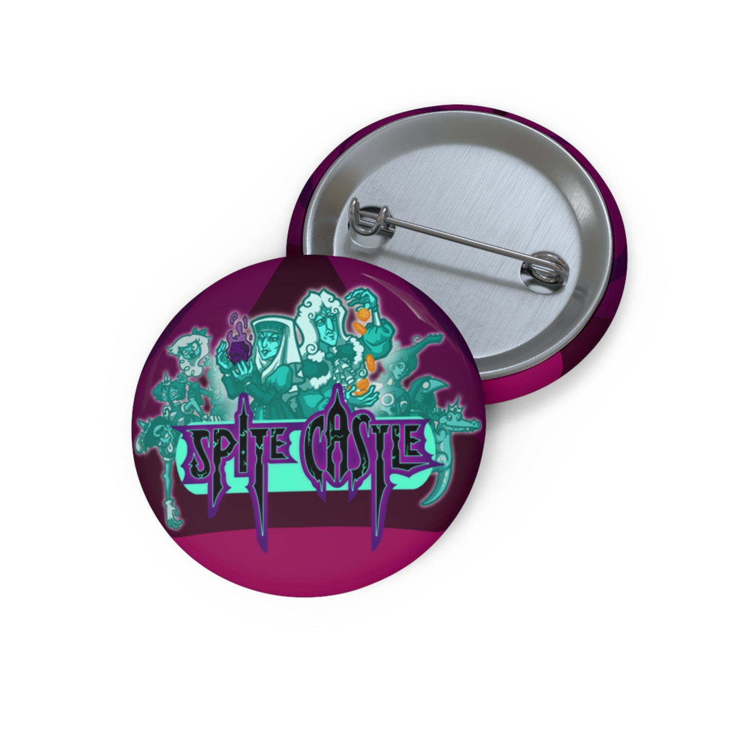 Spite Castle Pin Button