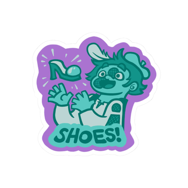 "Shoes!" Spite Sticker