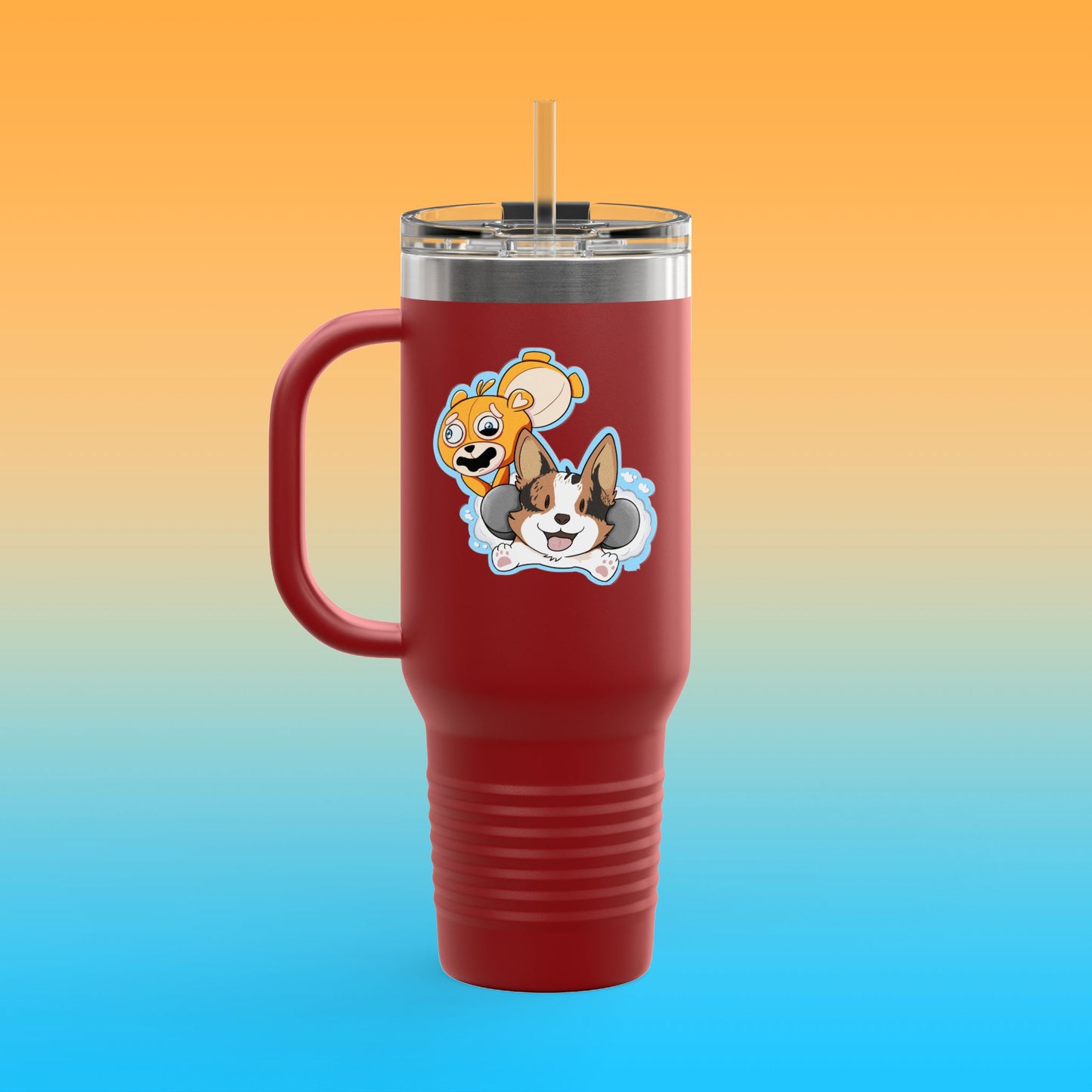 Fat Butters Insulated Travel Mug