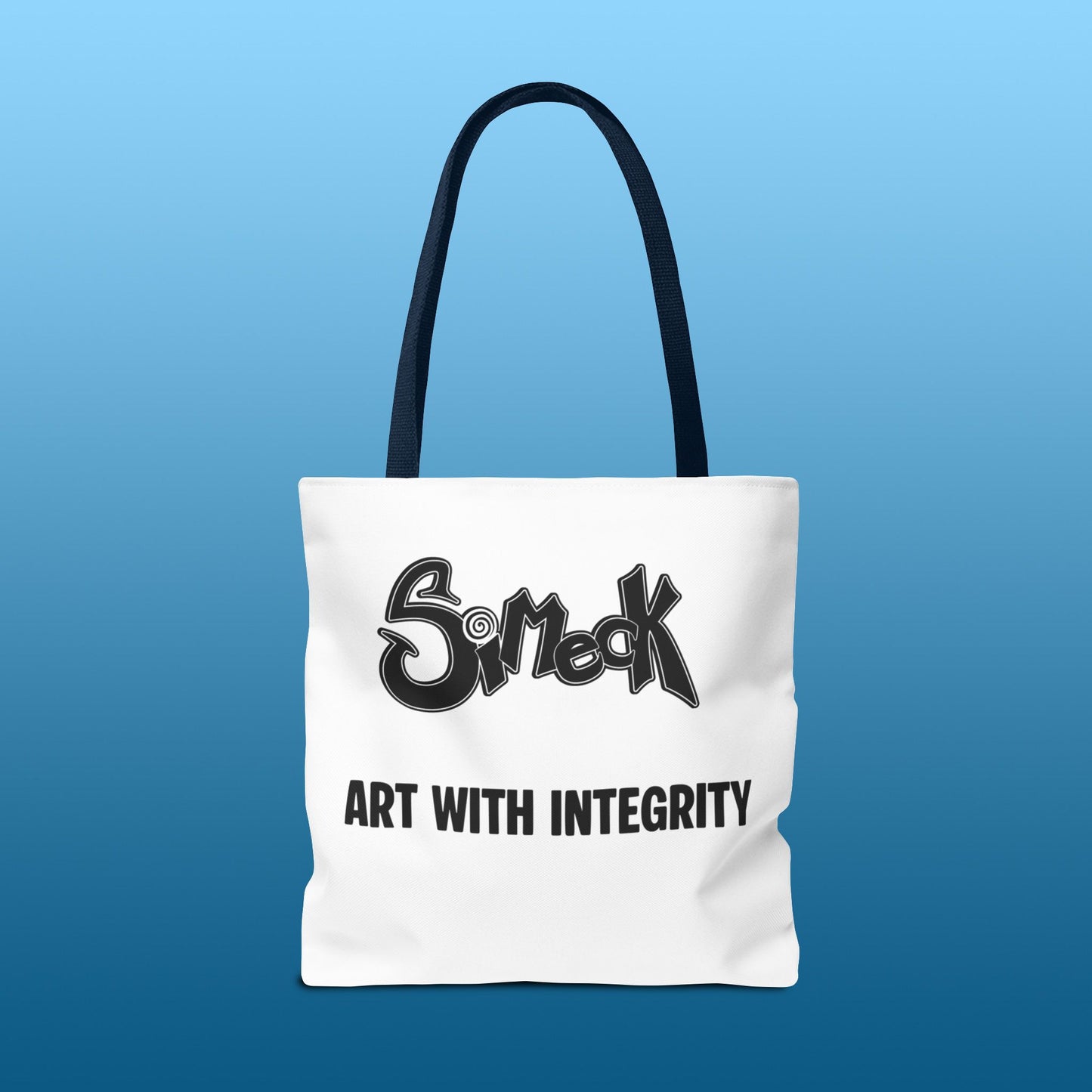 Simeck Black Tote Bag