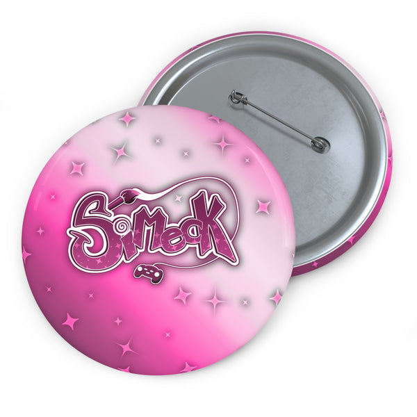 Simeck Pink Pin Button