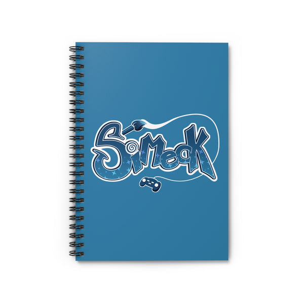 Simeck Spiral Notebook - Blue
