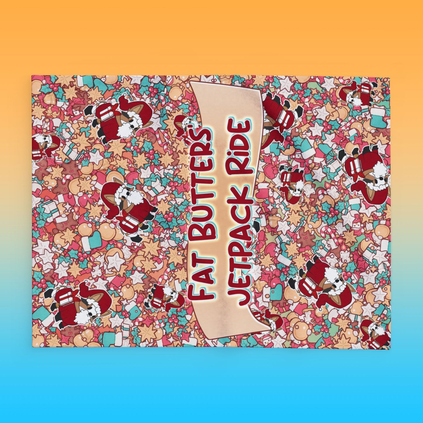 Santa Butters Fleece Blanket