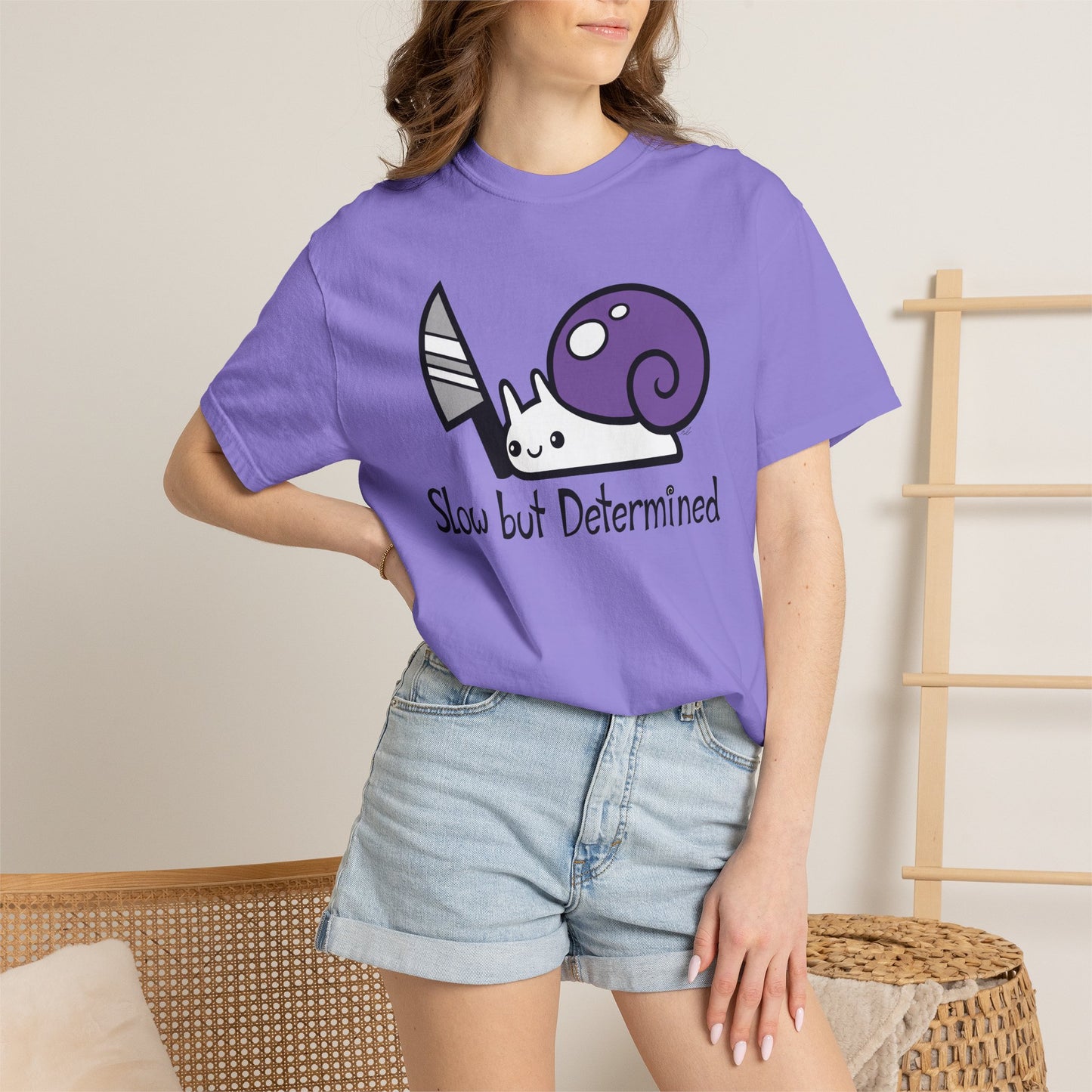 Snail on a Mission T-shirt