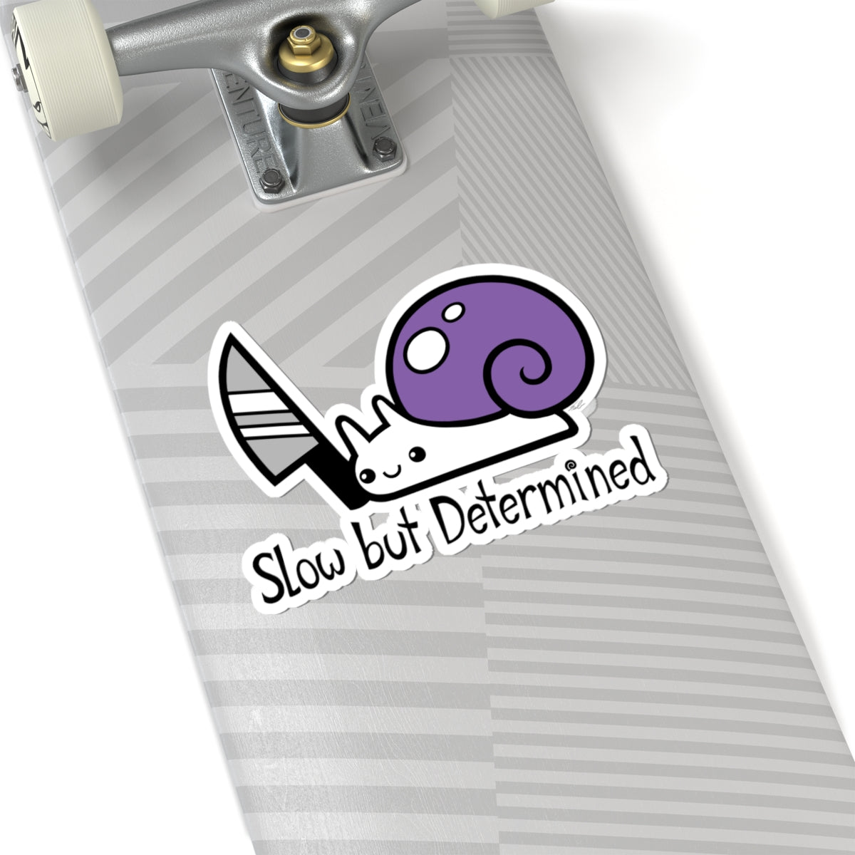 Snail on a Mission Sticker