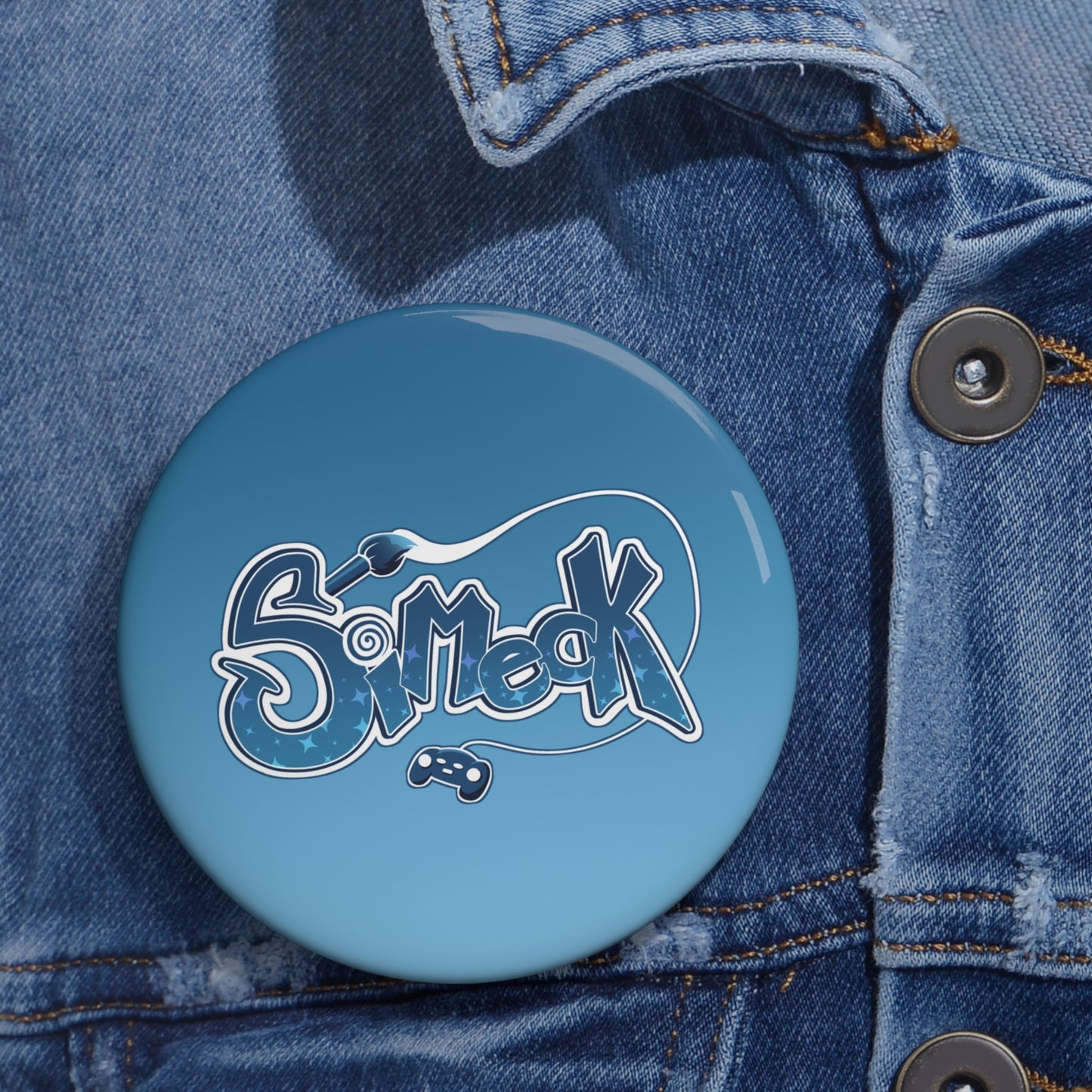 Simeck Classic Pin Button