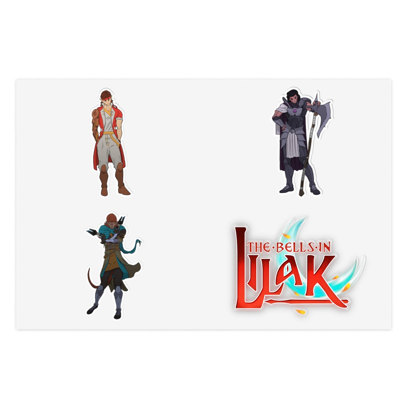 Full Size Boys From Lilak Sticker Sheet