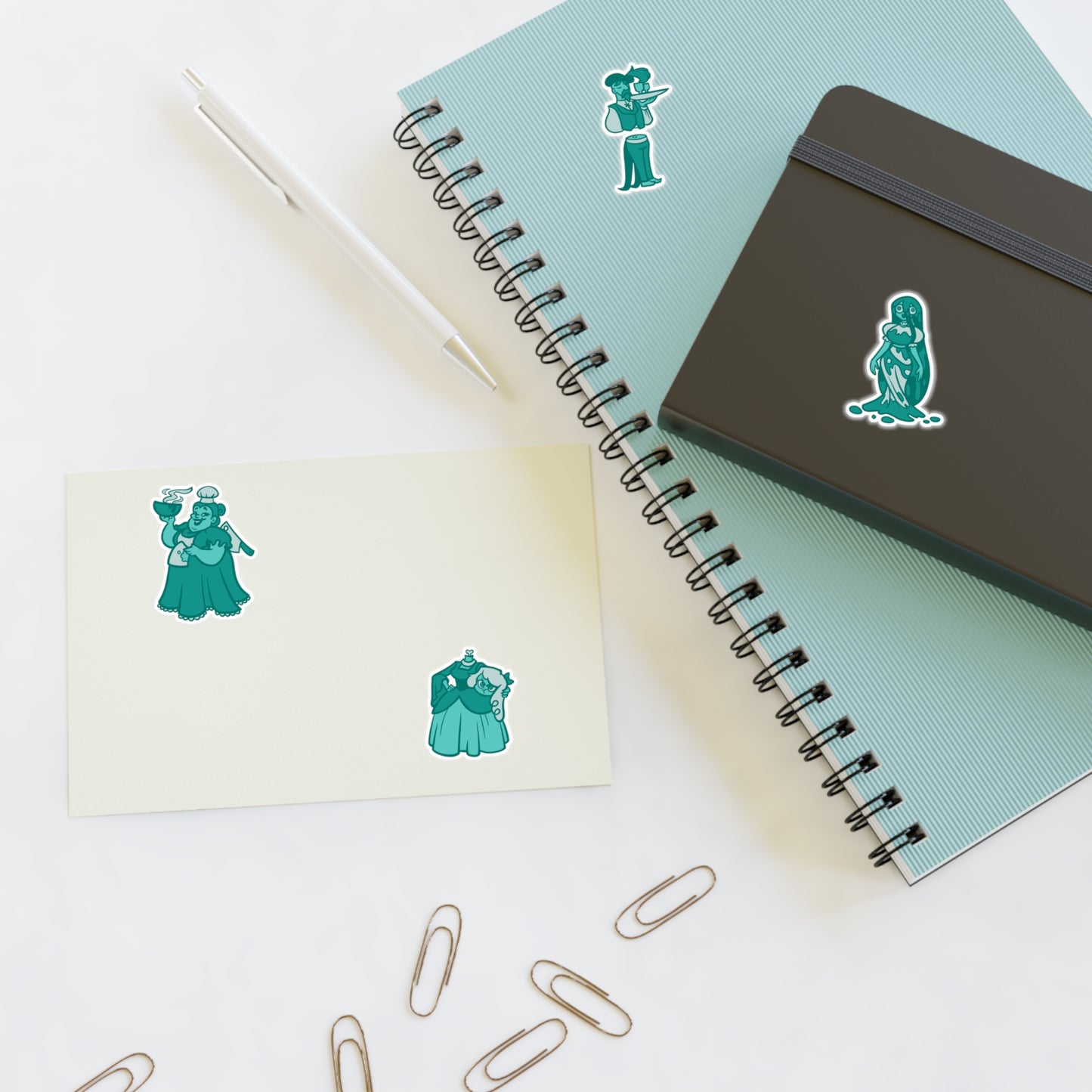 Spite Castle Staff Sticker Sheet