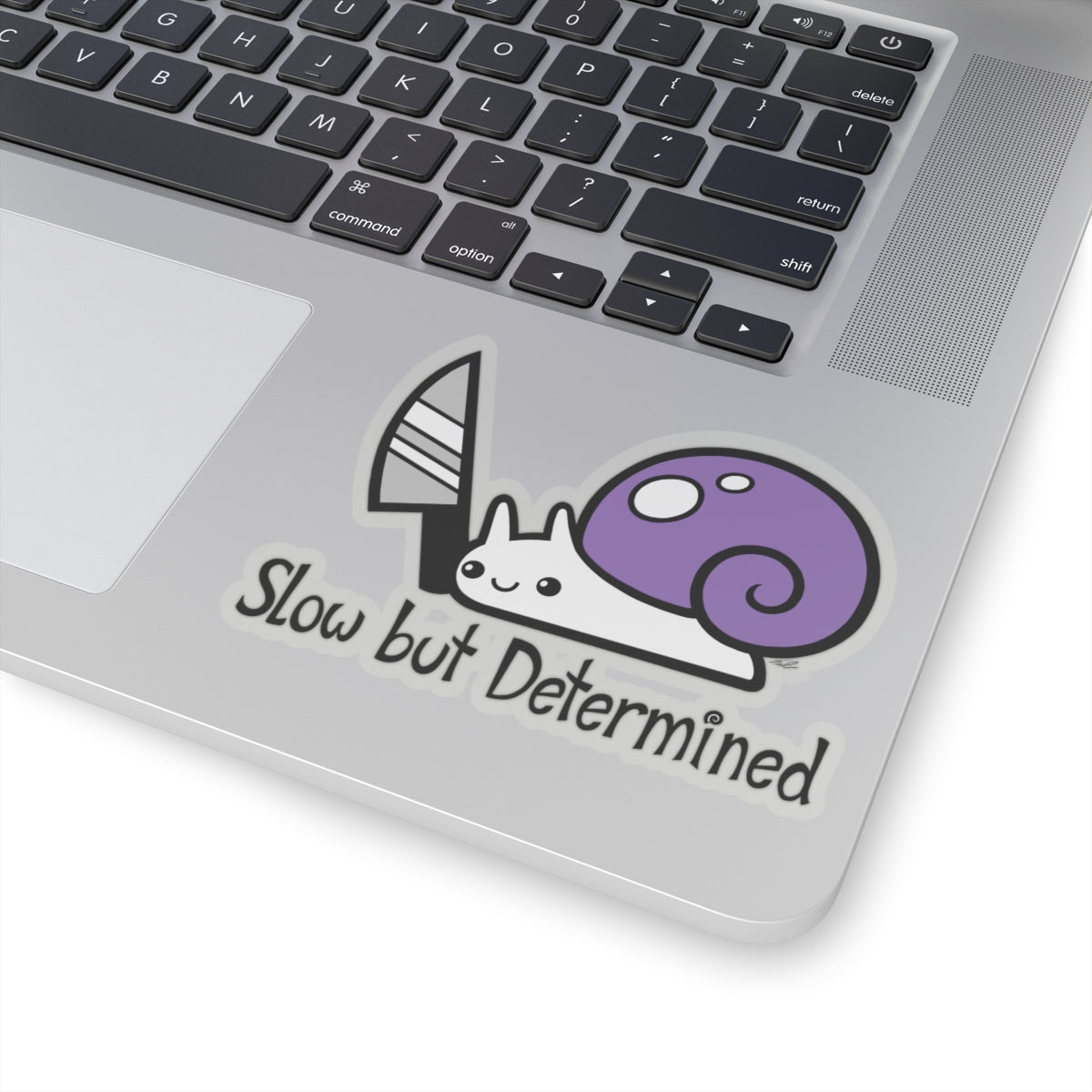 Snail on a Mission Sticker