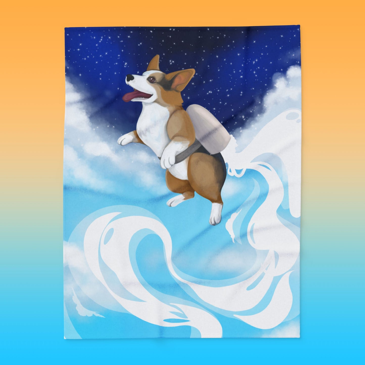 Fat Butters Fleece Blanket
