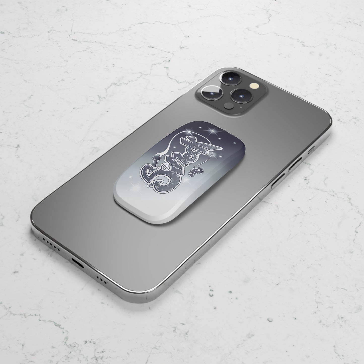 Simeck Quartz Phone Click-On Grip