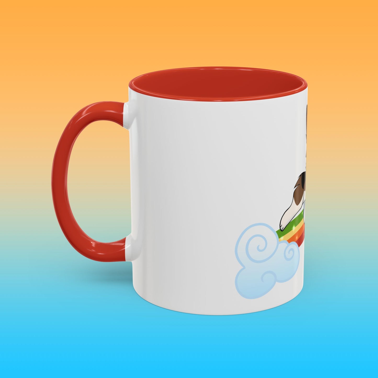 Unicorngi White Accent Mug