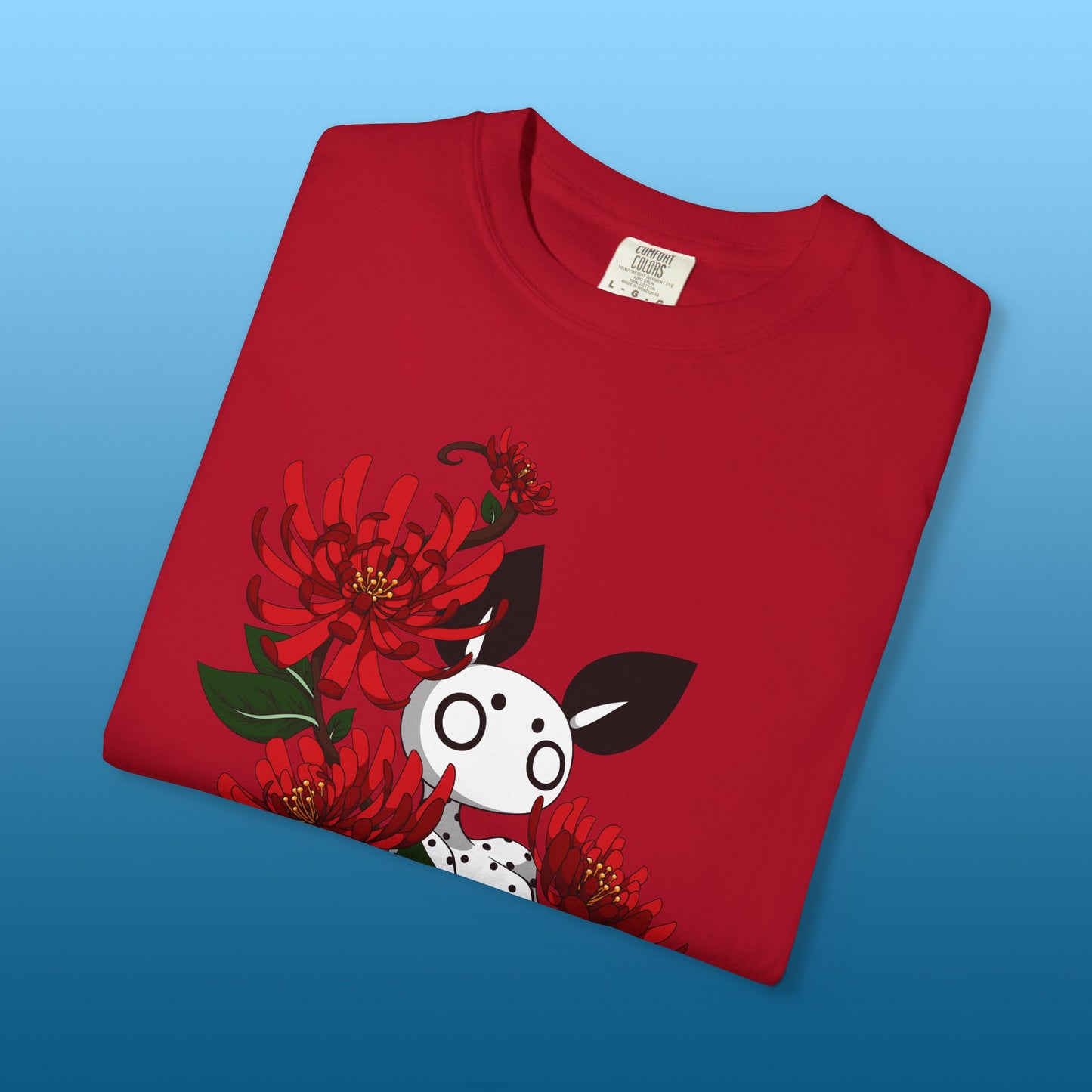 Red Flower T-shirt