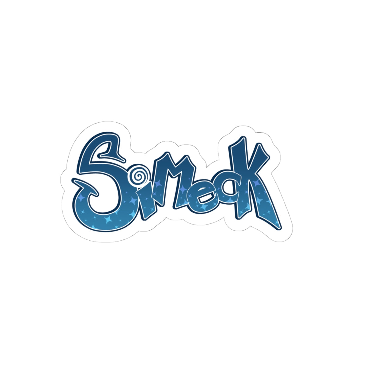 Simeck Sticker - Blue