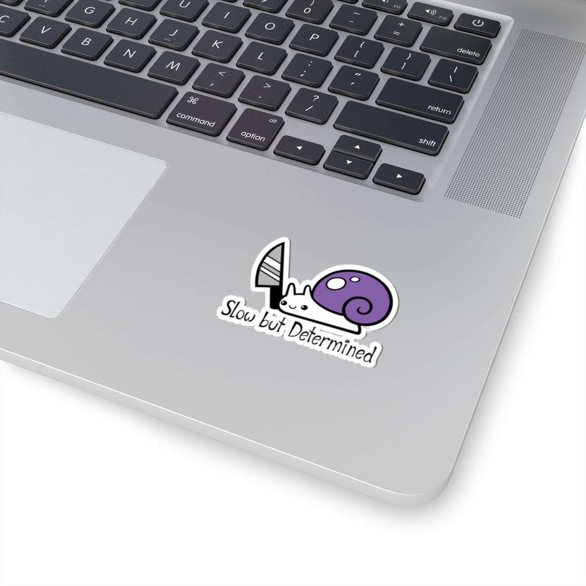 Snail on a Mission Sticker