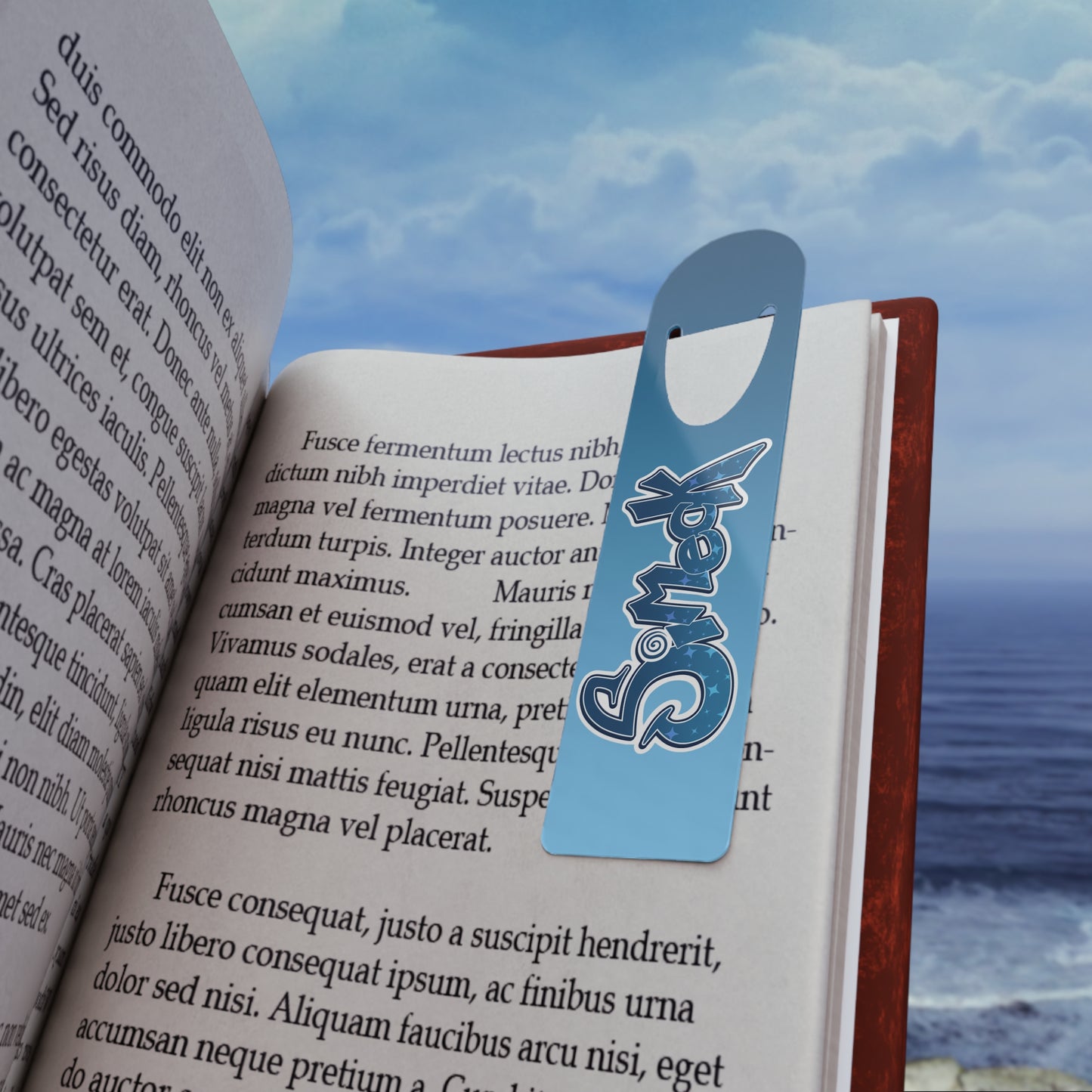 Simeck Blue Bookmark