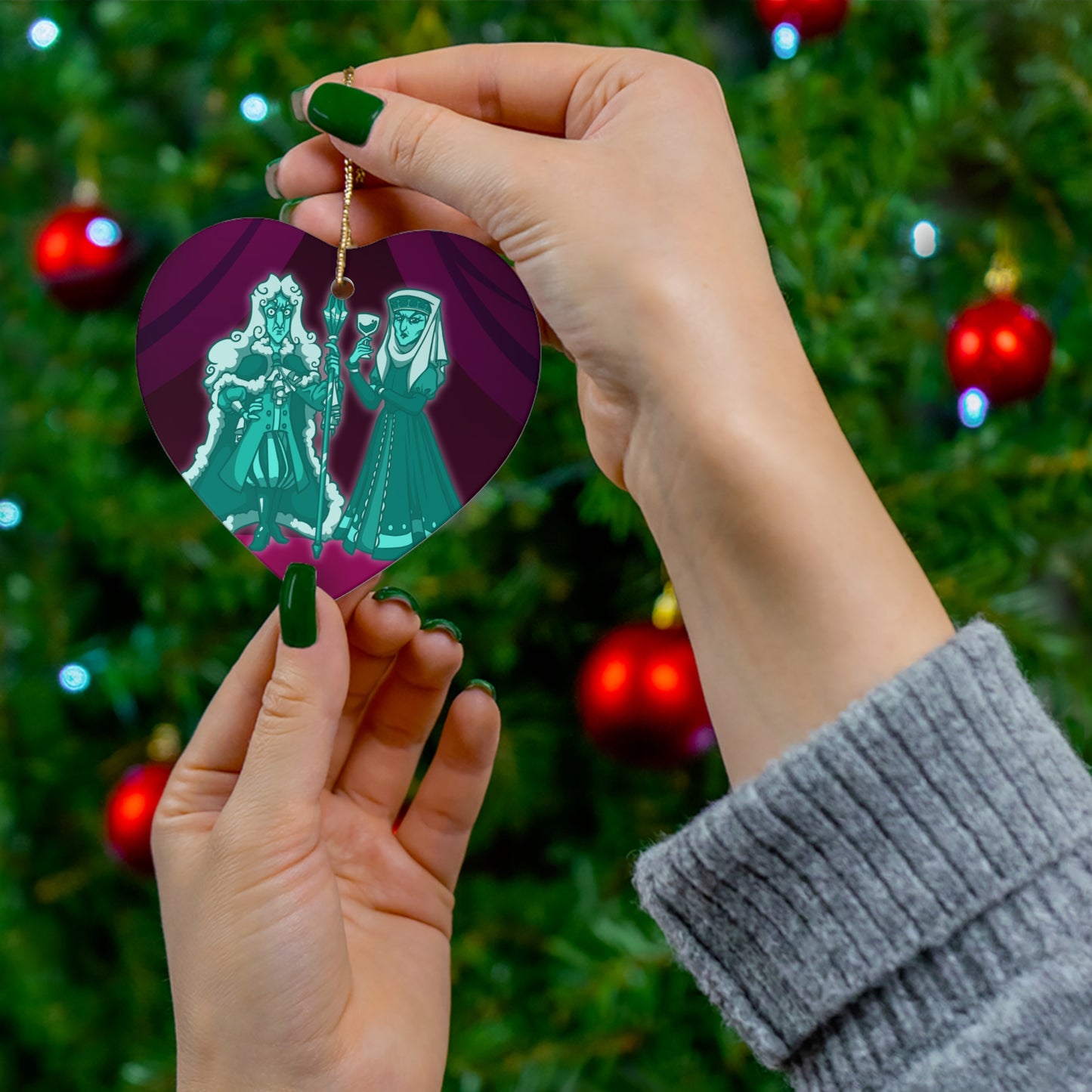 Spite Royalty Ceramic Ornaments