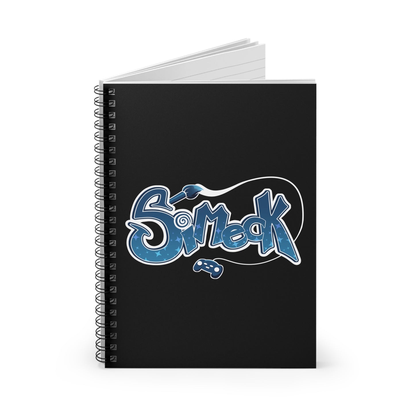 Simeck Spiral Notebook - Black