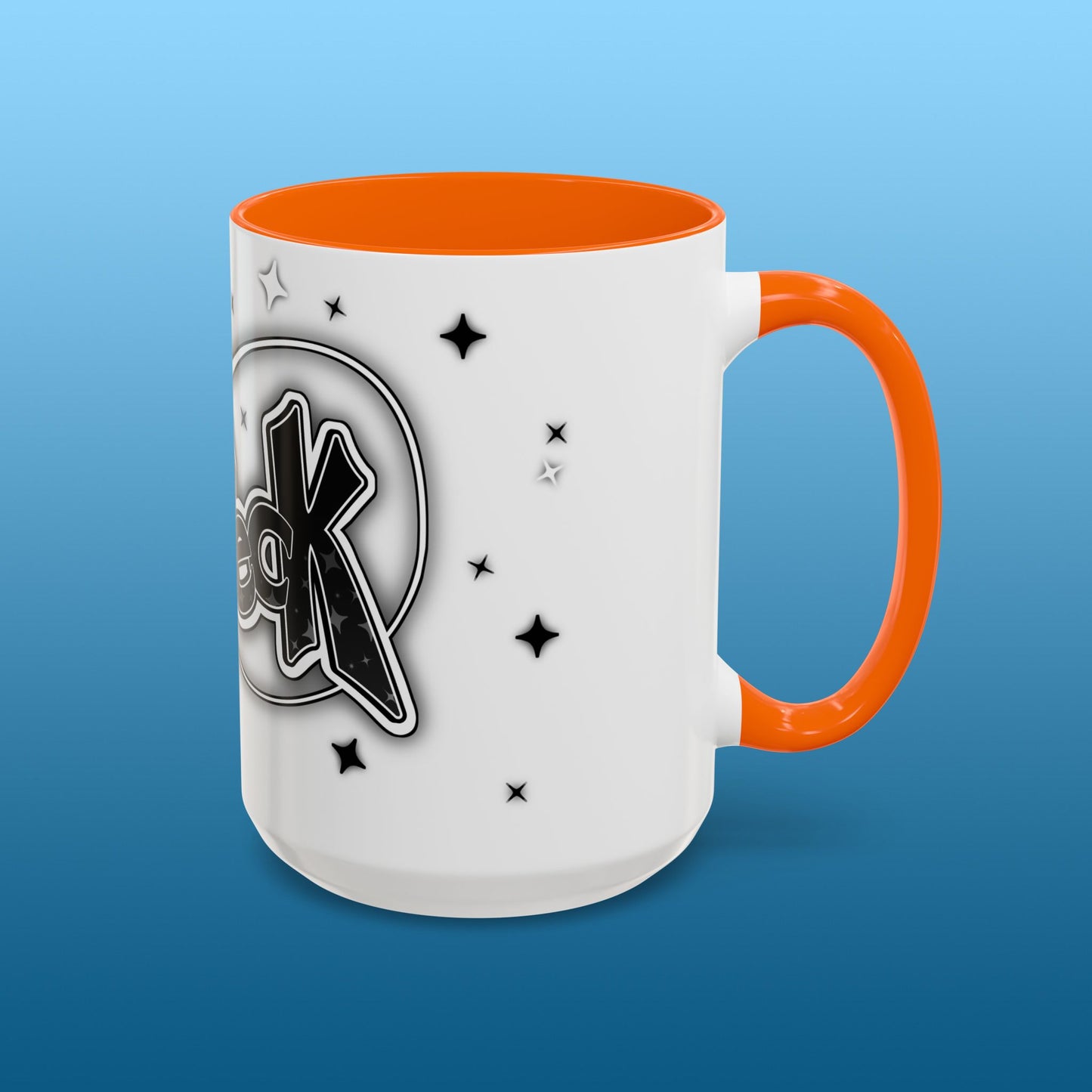 Simeck White Starry Accent Mug