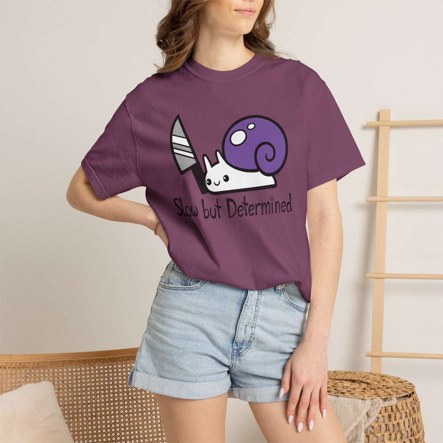 Snail on a Mission T-shirt