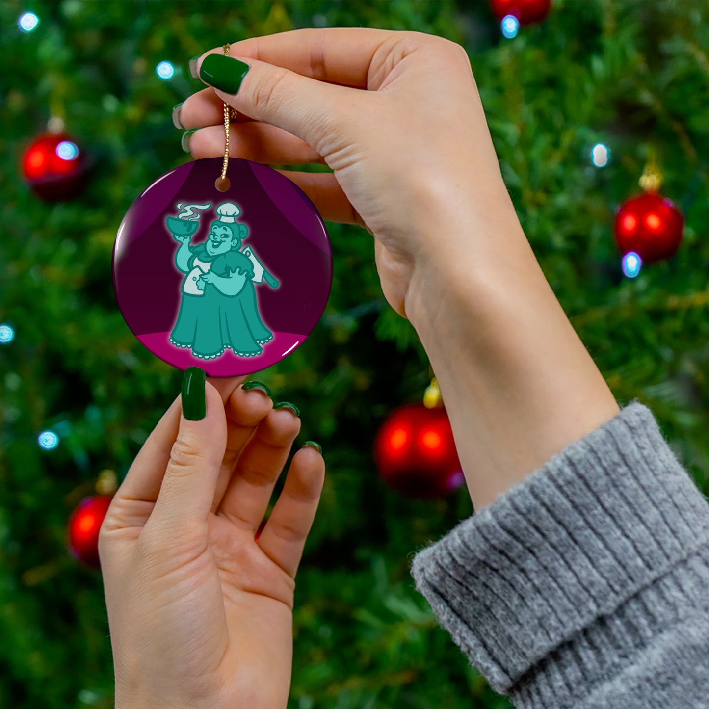 Chef Ceramic Ornaments
