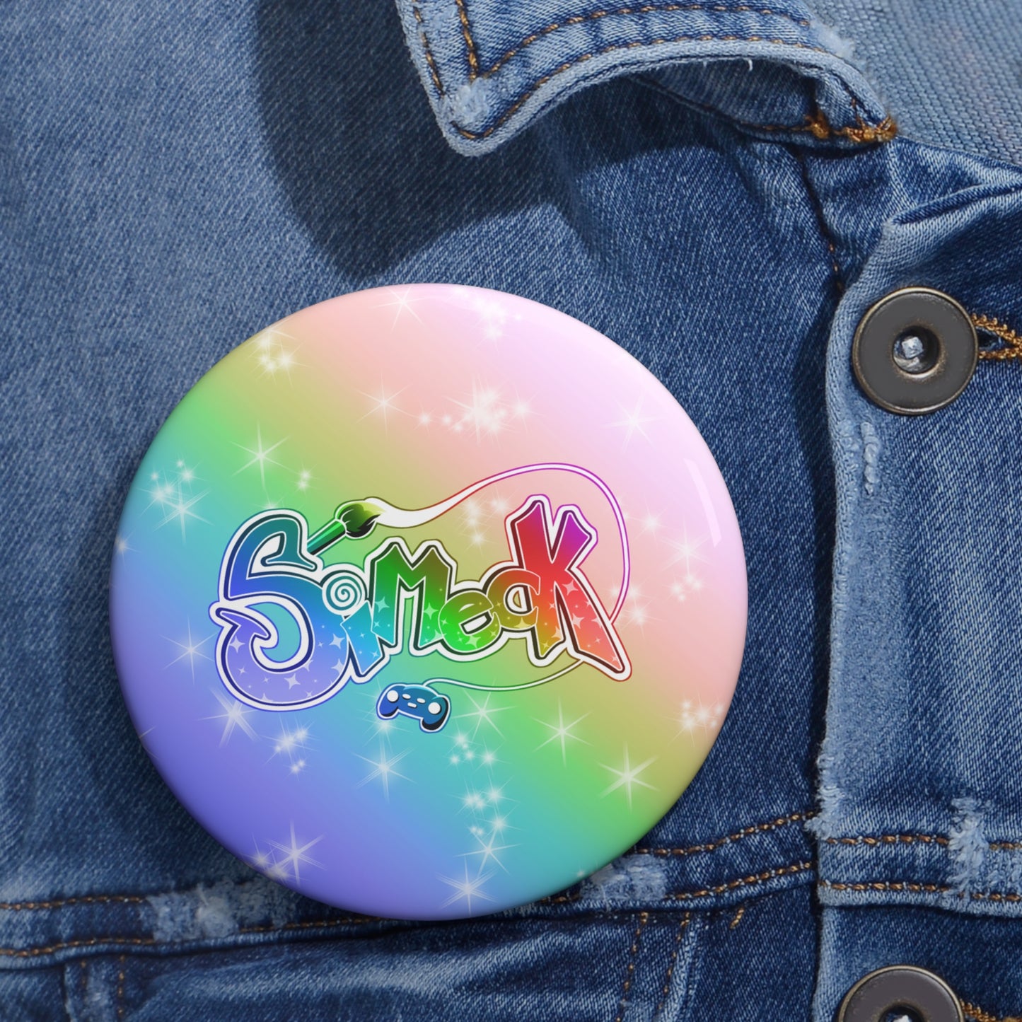Simeck Pride Pin Button