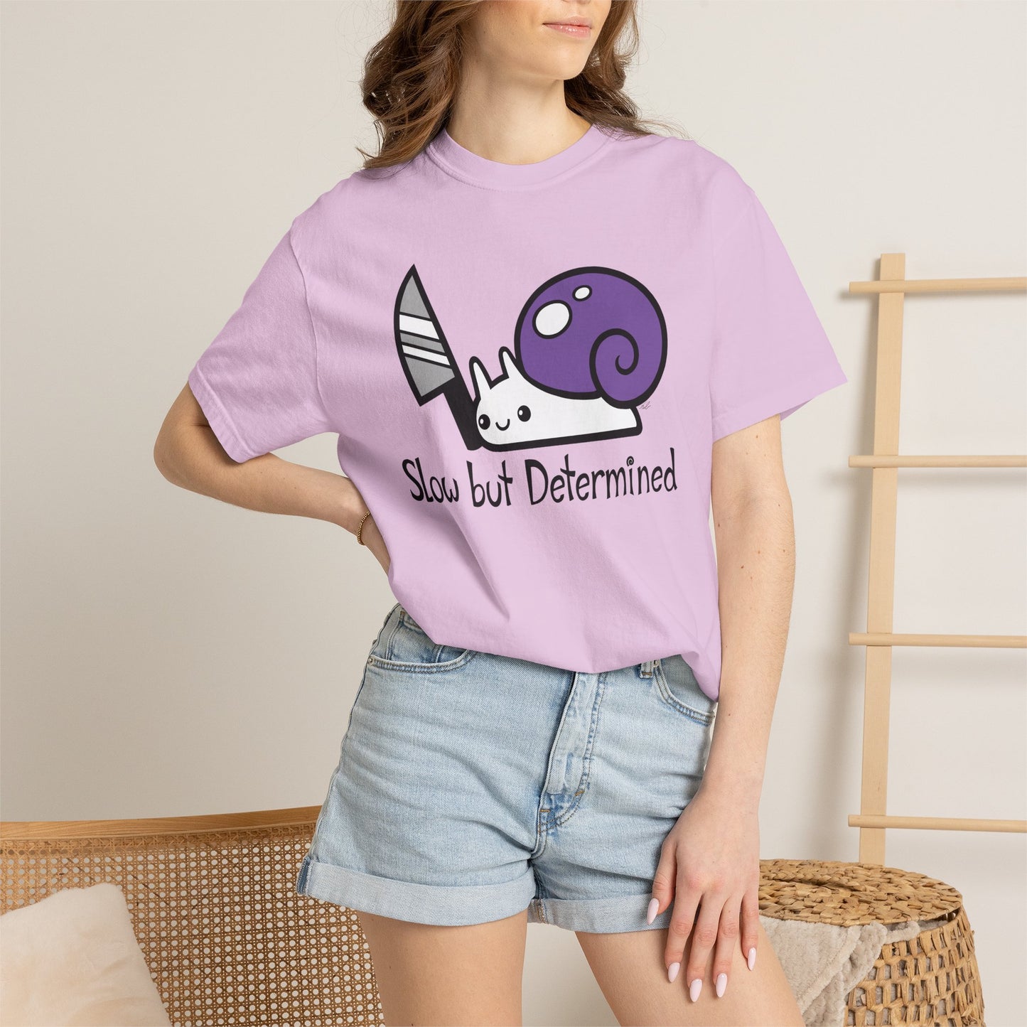 Snail on a Mission T-shirt
