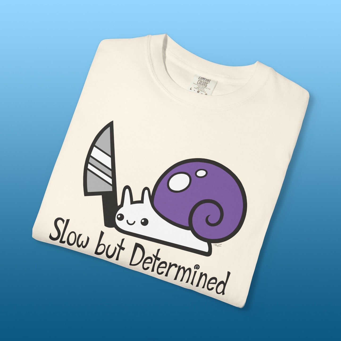 Snail on a Mission T-shirt