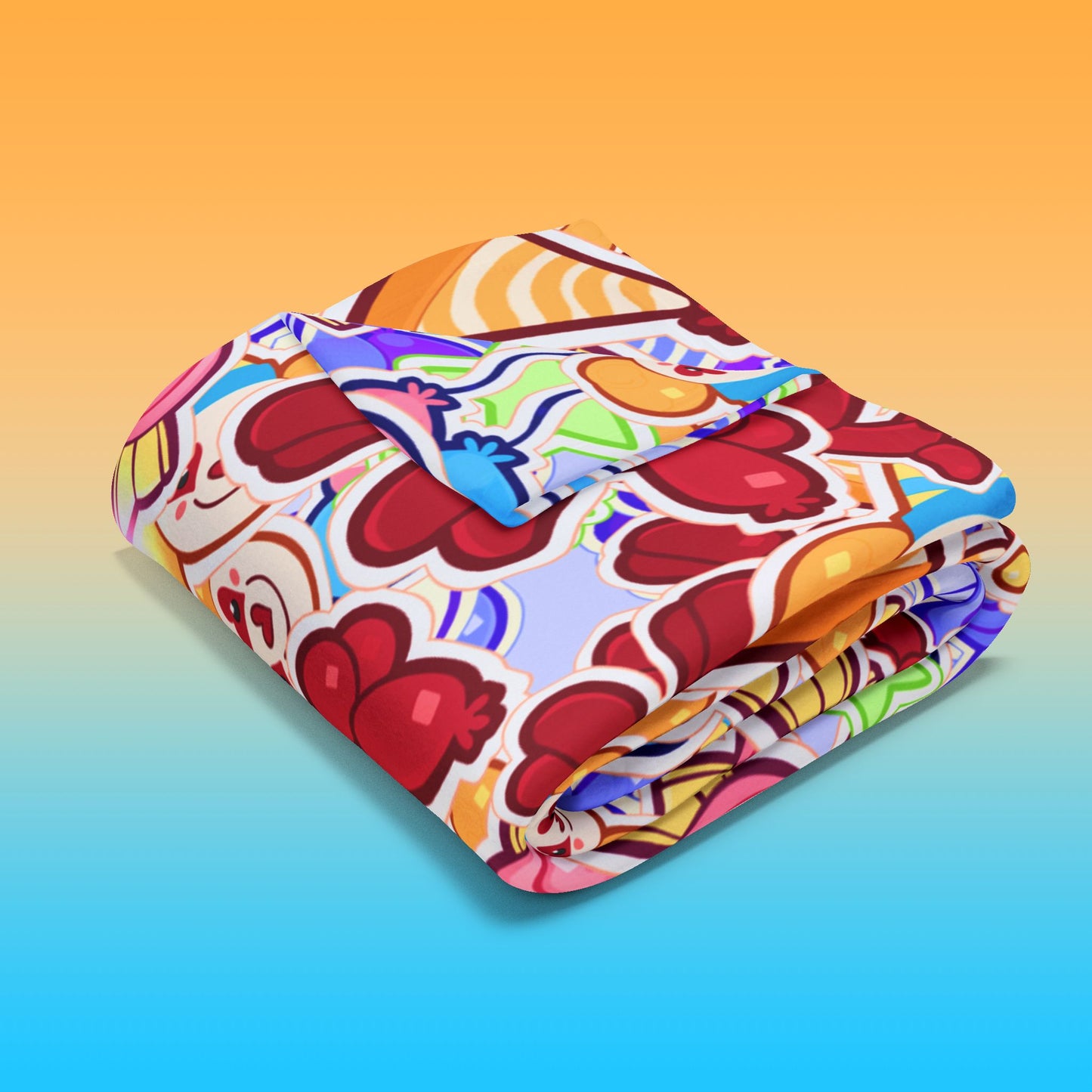 Clown Butters Fleece Blanket