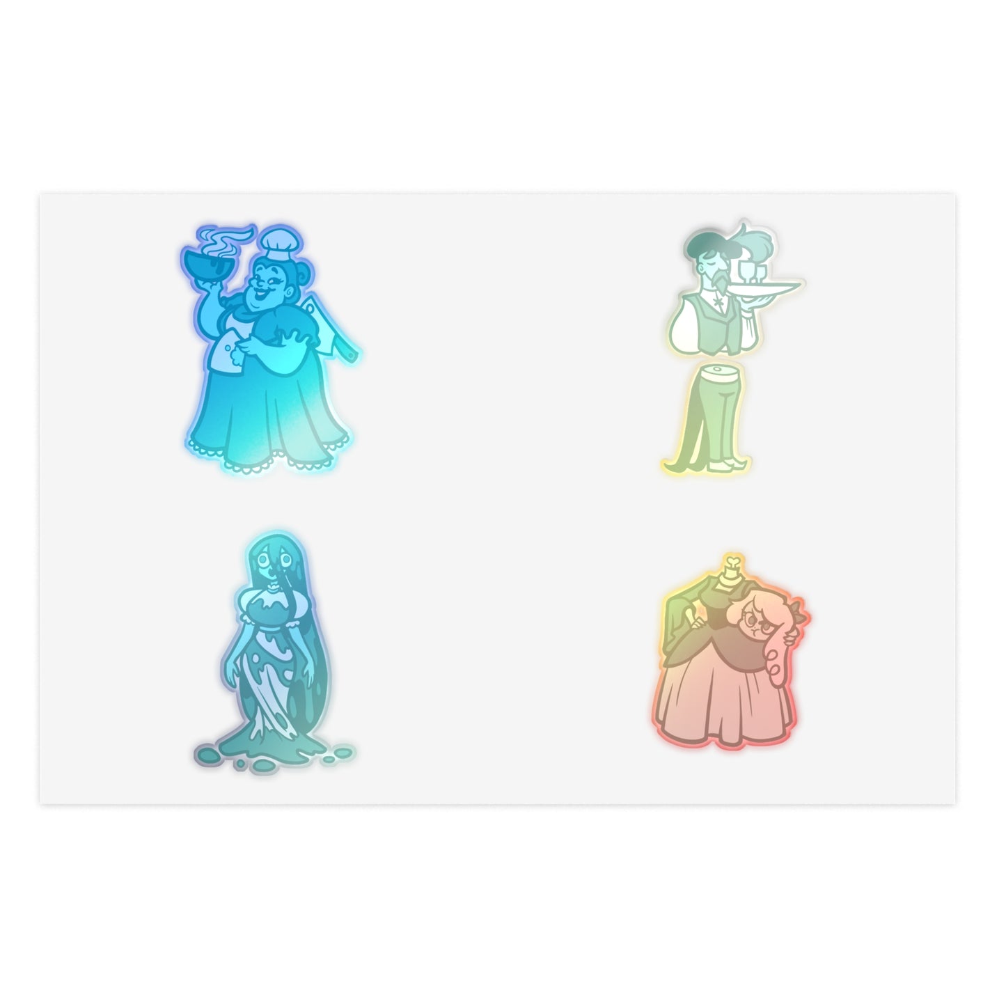 Spite Castle Staff Sticker Sheet