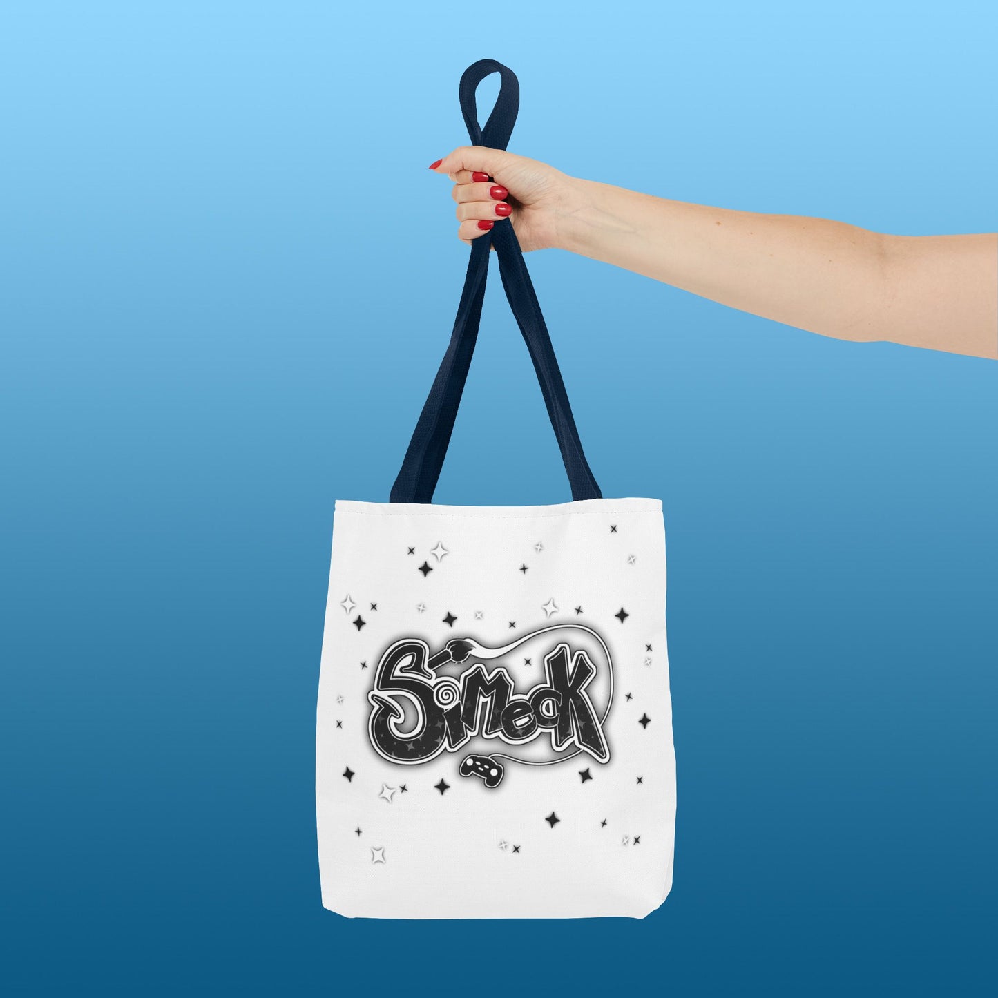 Simeck Black Tote Bag