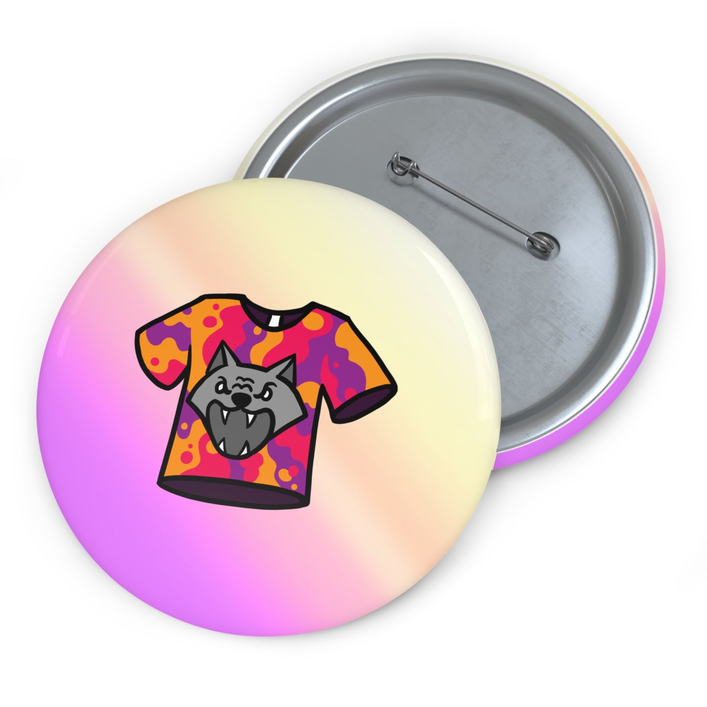 Tacky Shirt Pin Button