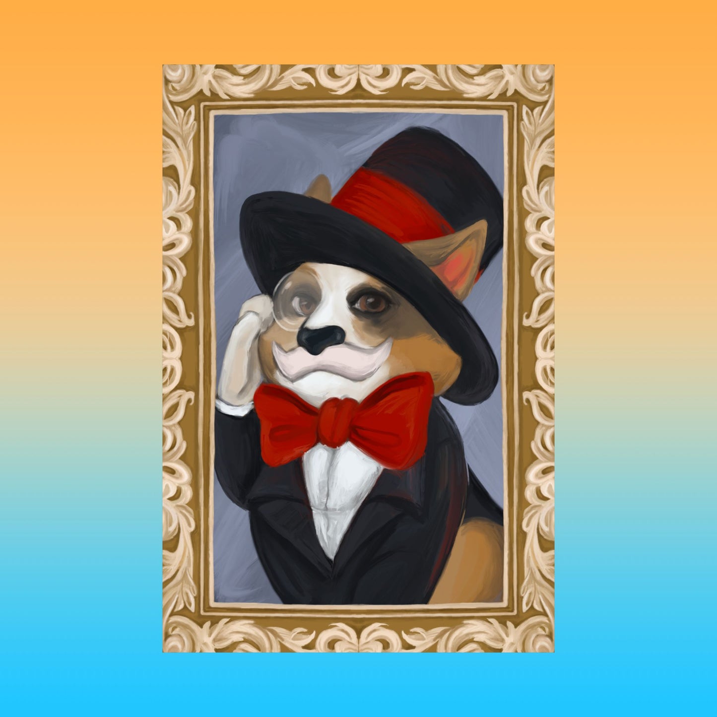 Gentleman Butters Romantic Matte Vertical Poster