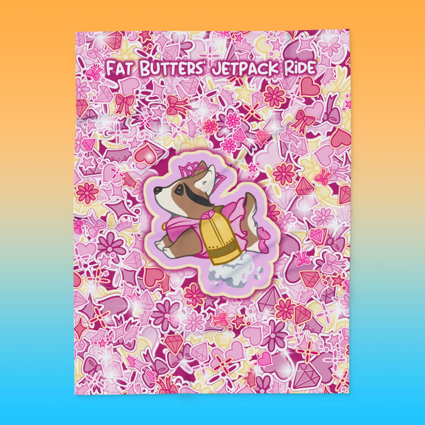 Princess Butters Fleece Blanket