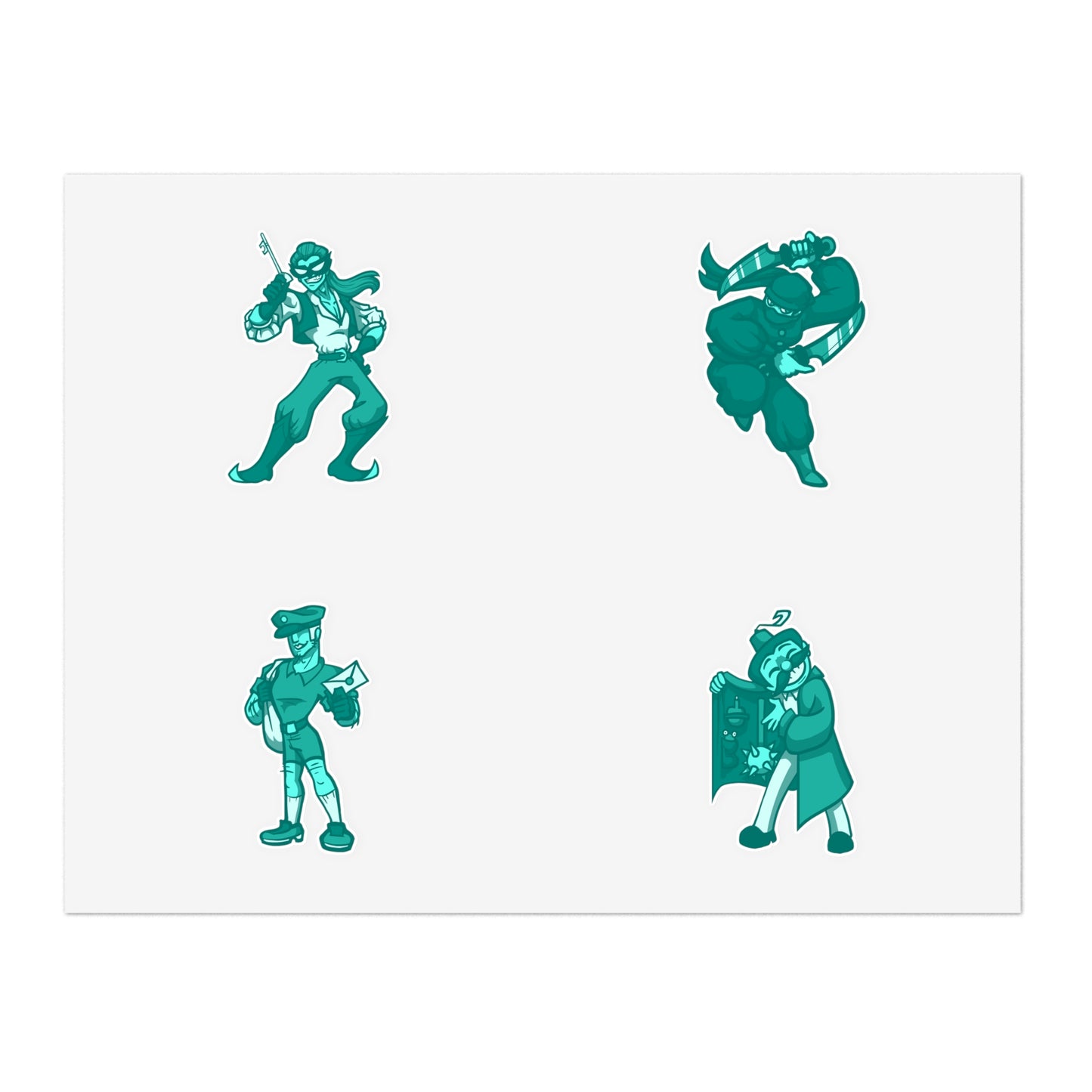 Spite Iconic Specters Sticker Sheet