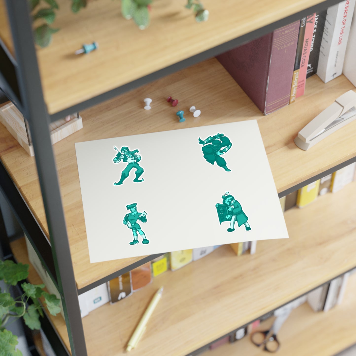 Spite Iconic Specters Sticker Sheet