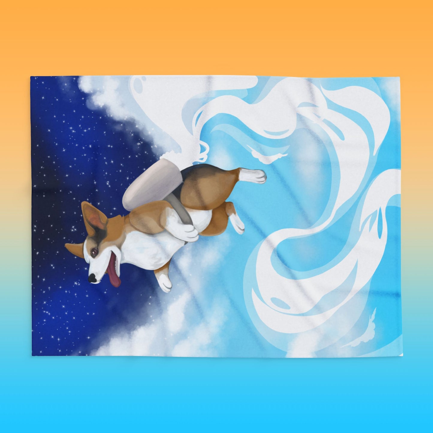 Fat Butters Fleece Blanket