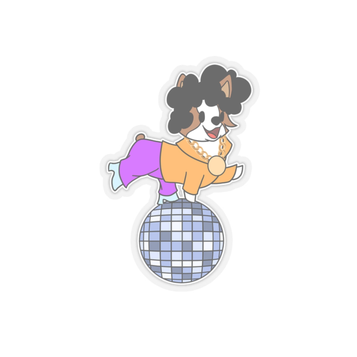 Discopup Sticker