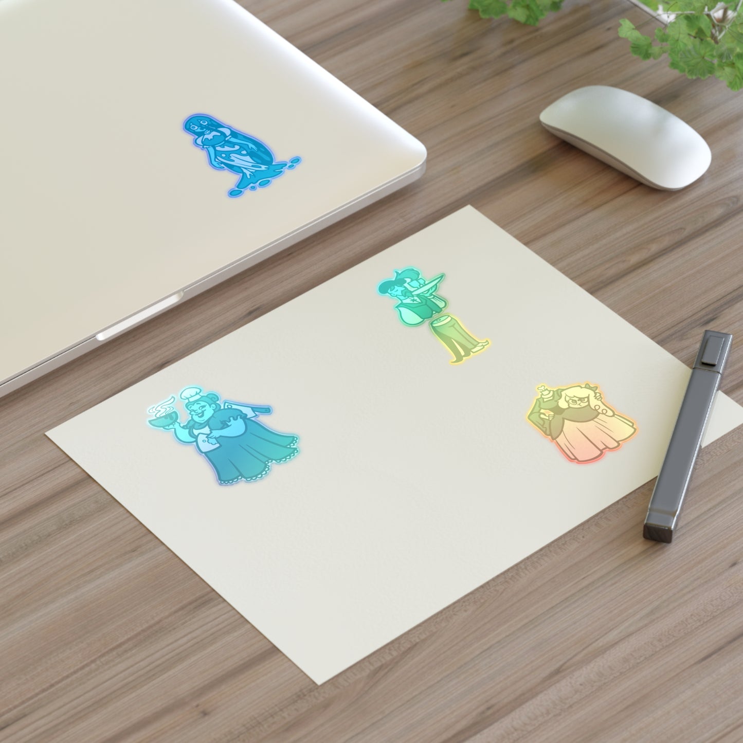 Spite Castle Staff Sticker Sheet