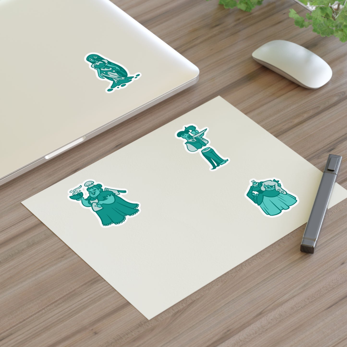 Spite Castle Staff Sticker Sheet