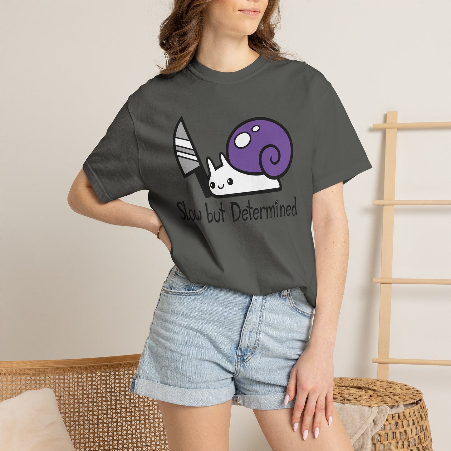 Snail on a Mission T-shirt