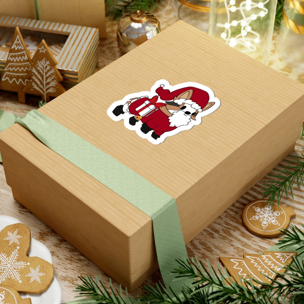 Santa Butters Sticker