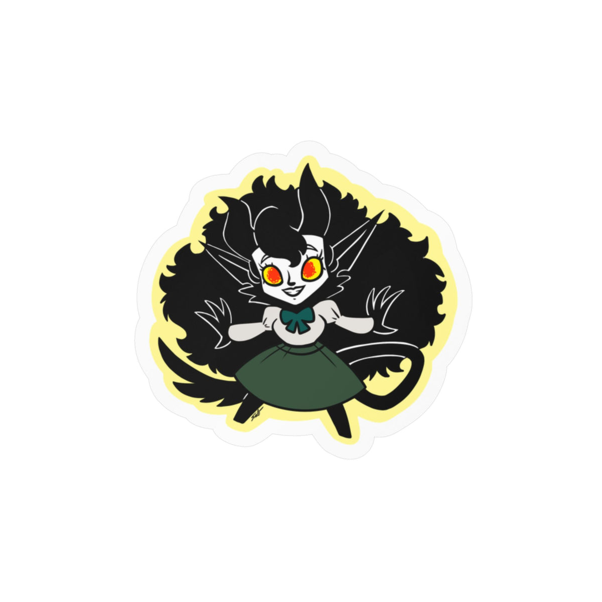 Daisy sticker from New Carcosa