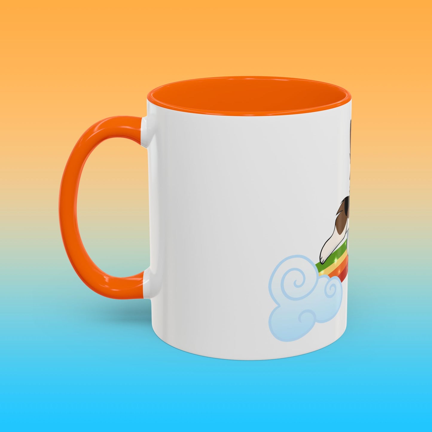 Unicorngi White Accent Mug