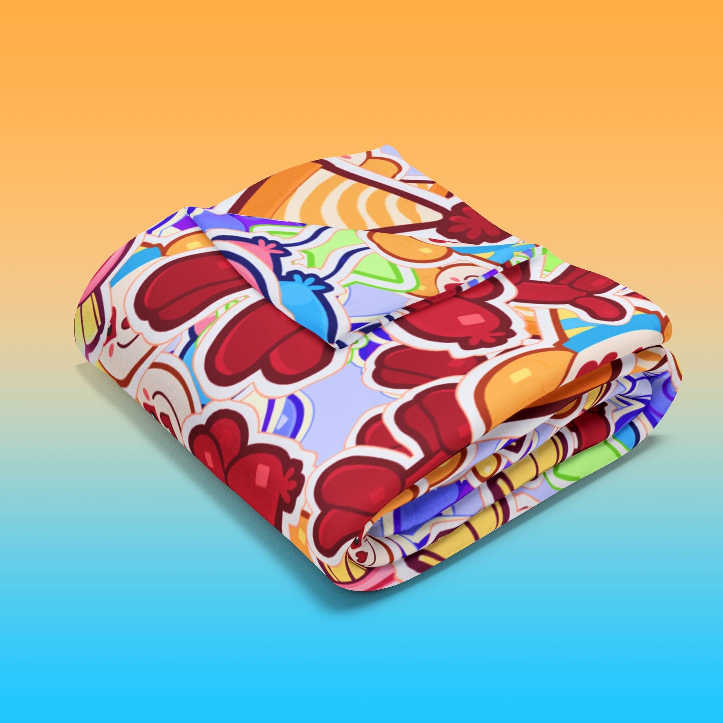 Clown Butters Fleece Blanket