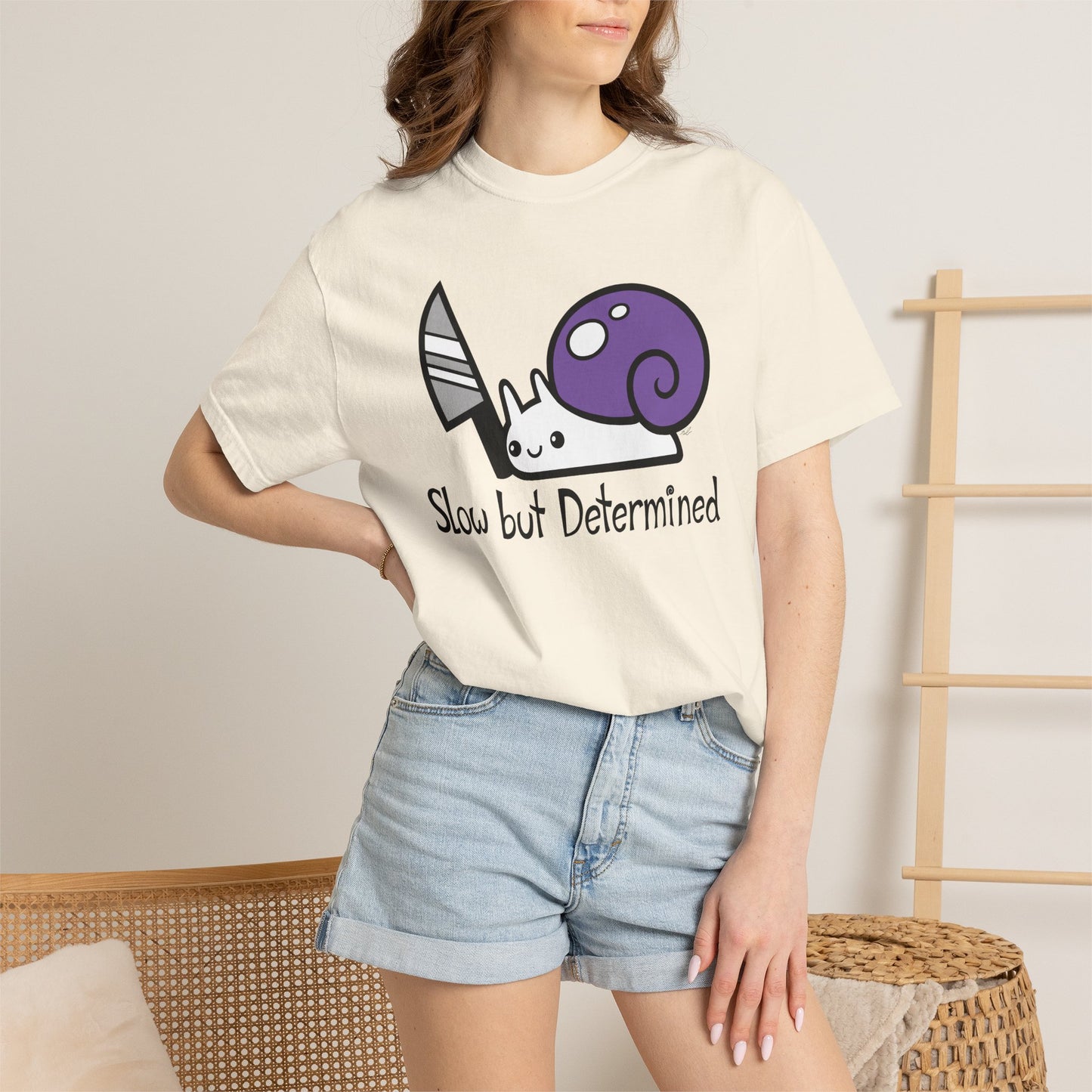 Snail on a Mission T-shirt