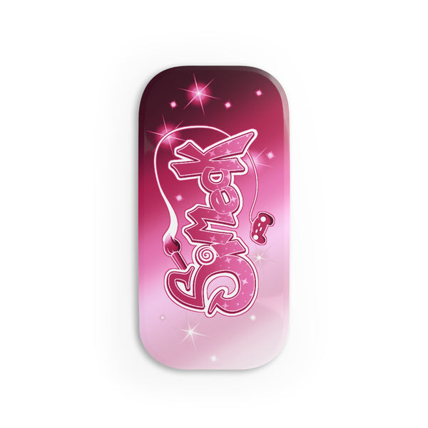 Simeck Pink Diamond Phone Click-On Grip